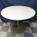 Haworth 42" Round Office Meeting Table w/ Curved Edge